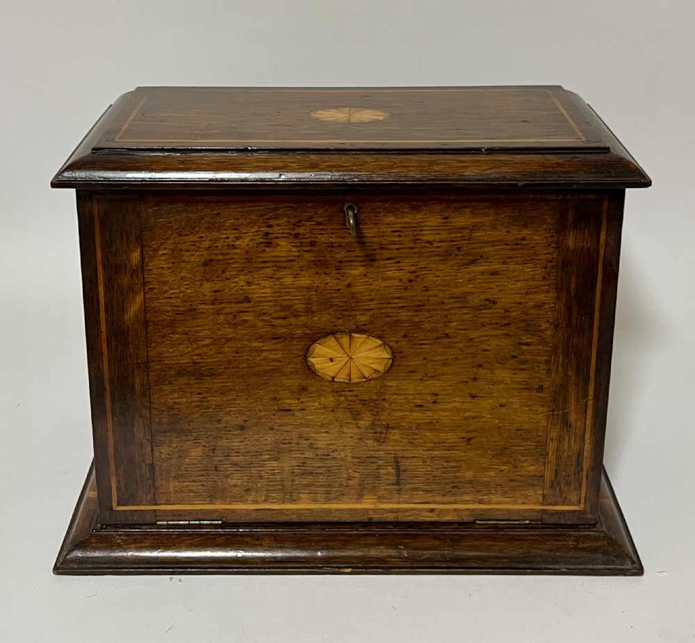 Antique Oak Stationery Cabinet