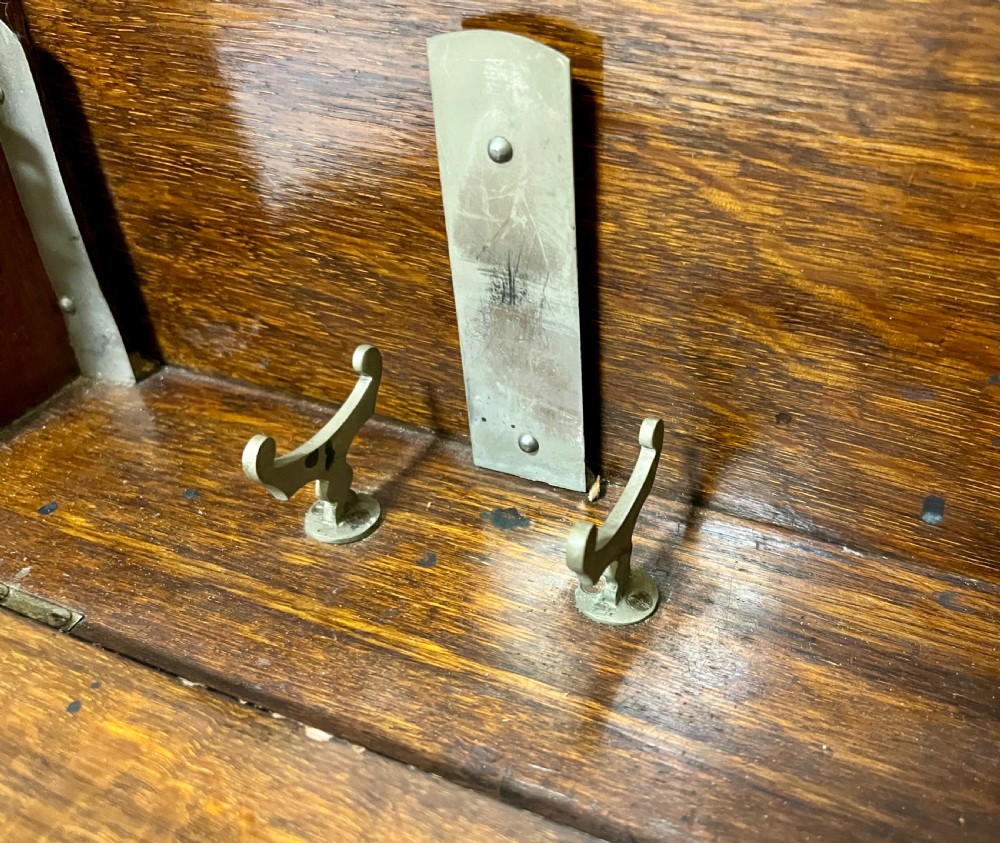 Antique Oak Stationery Cabinet View VI