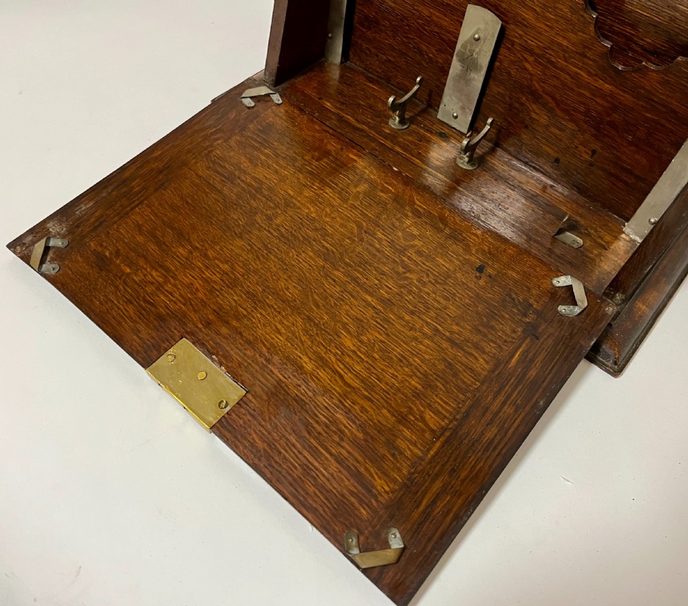 Antique Oak Stationery Cabinet View VIII
