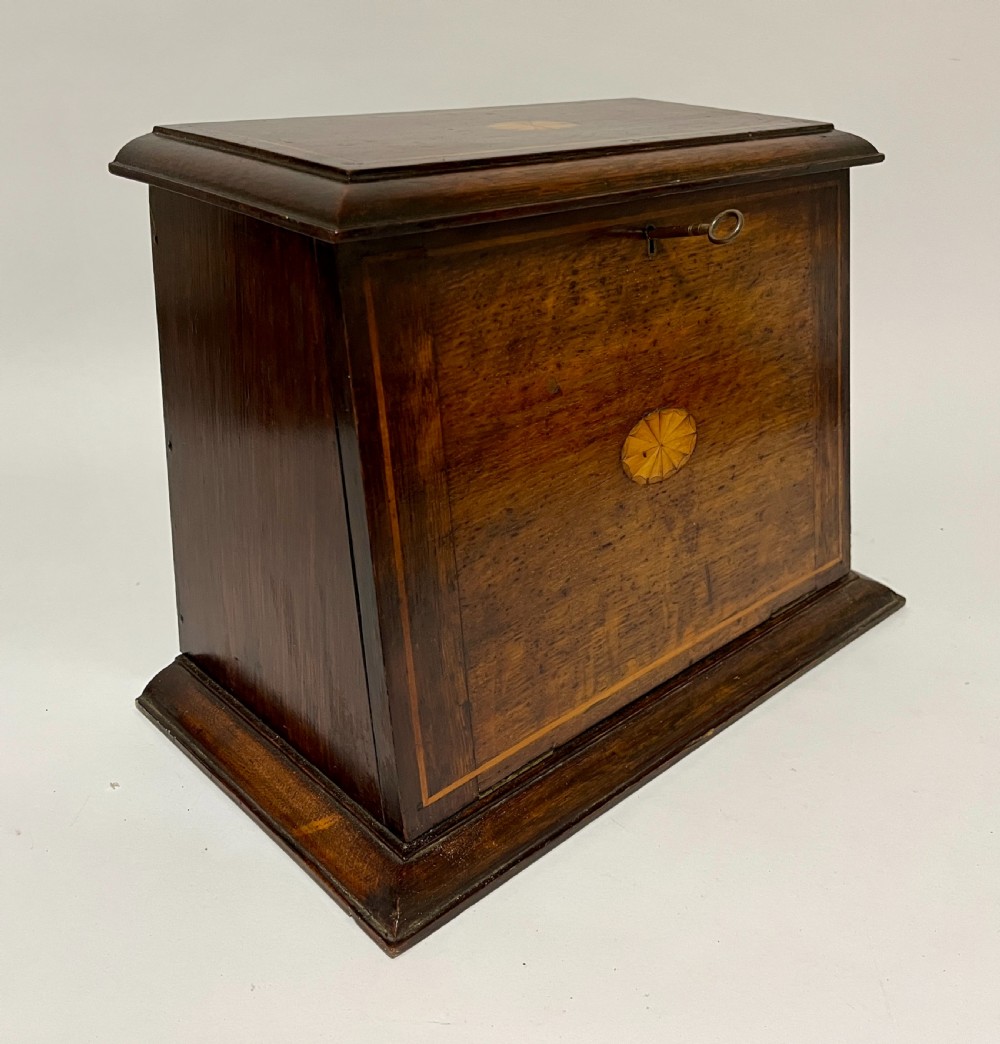 Antique Oak Stationery Cabinet View XI