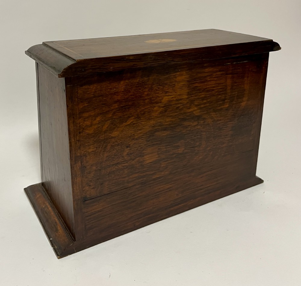 Antique Oak Stationery Cabinet View XVI
