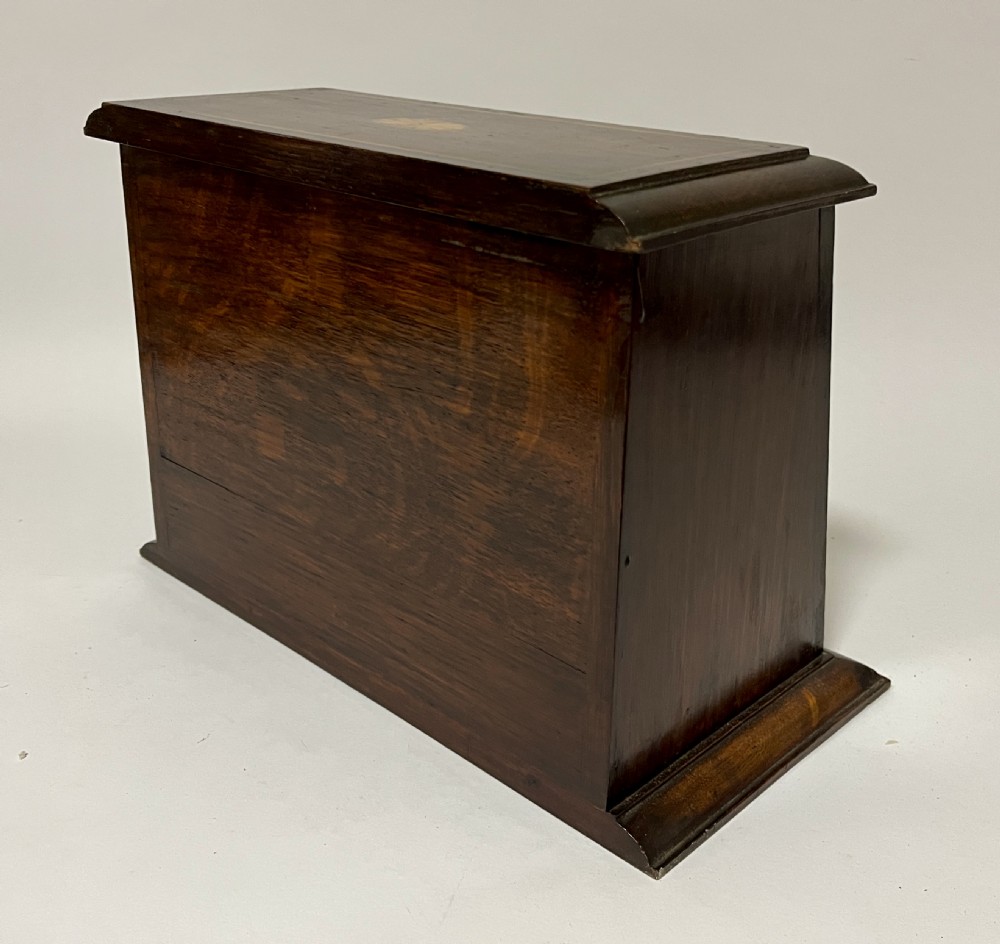 Antique Oak Stationery Cabinet View XVII