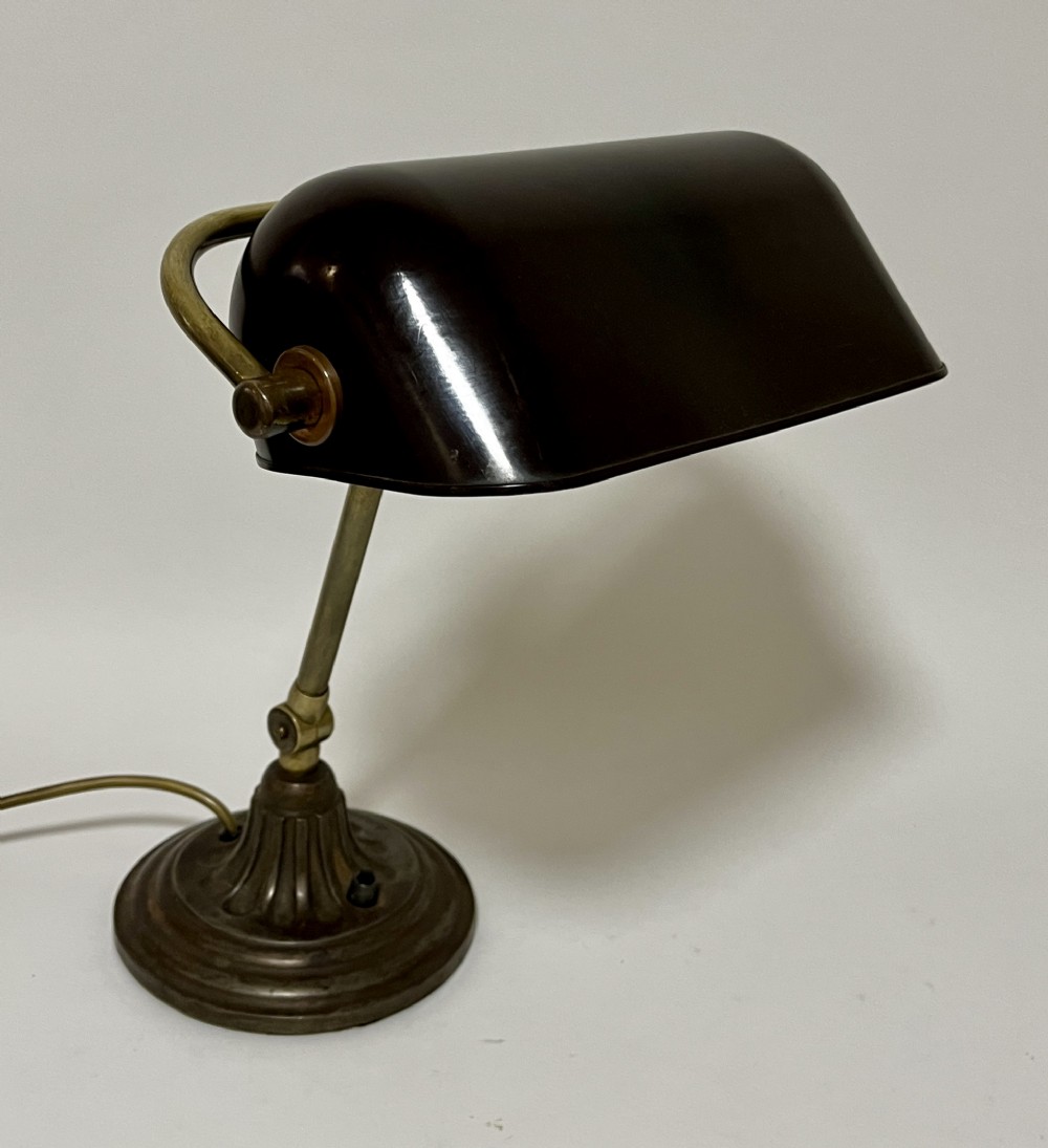 Antique Bankers Lamp