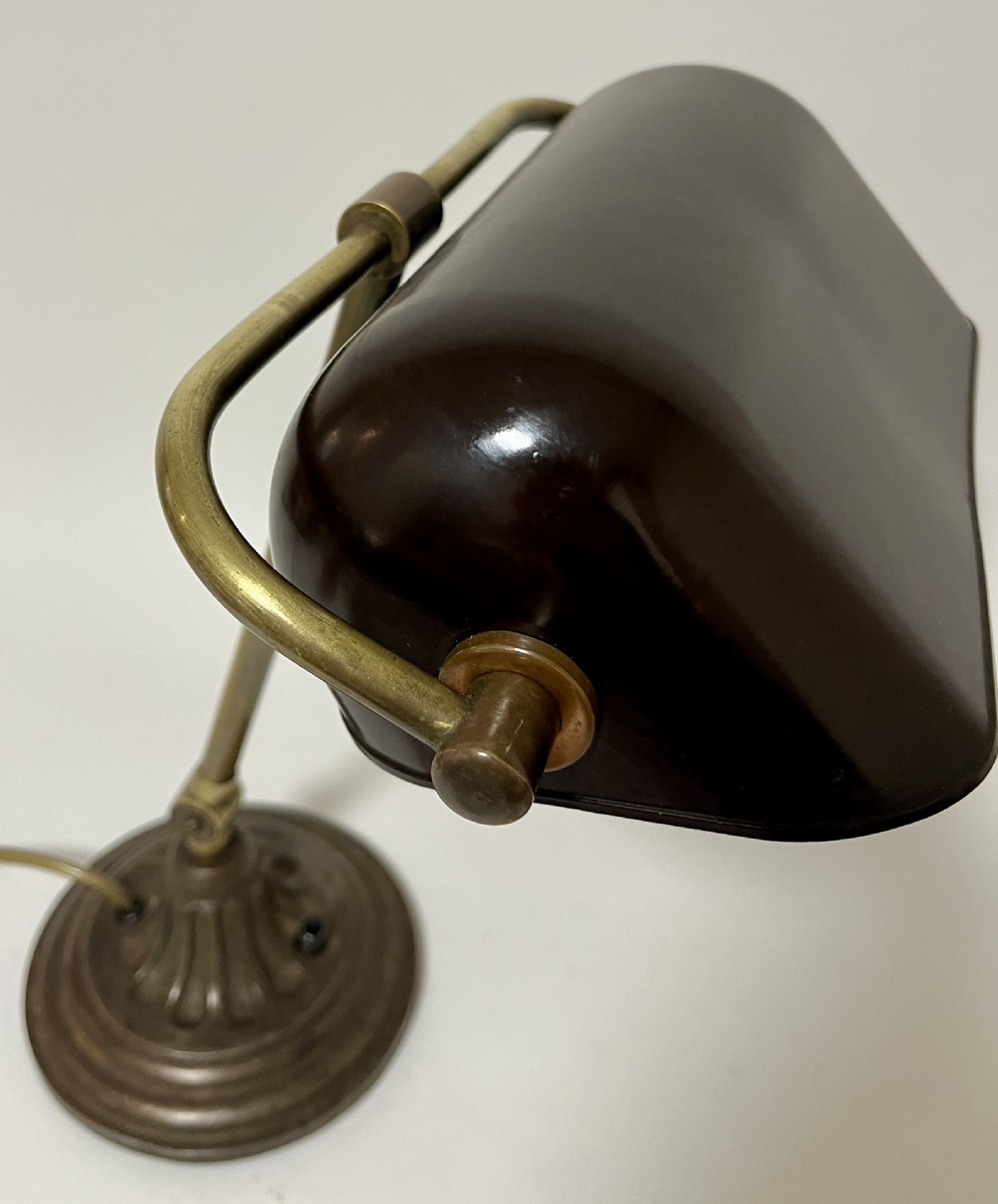 Antique Bankers Lamp View IV