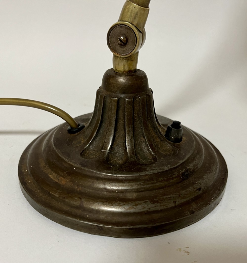 Antique Bankers Lamp View V
