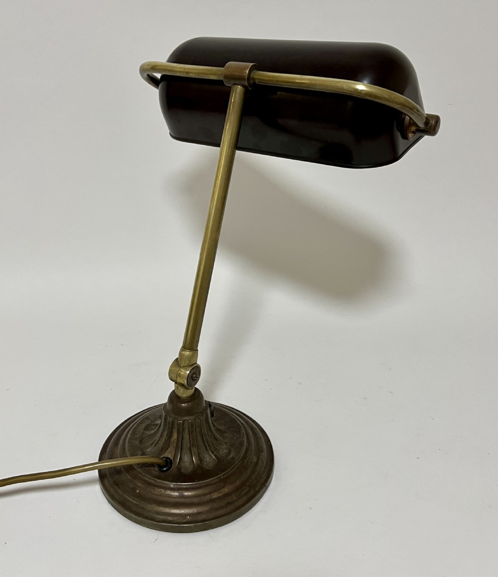 Antique Bankers Lamp View VI