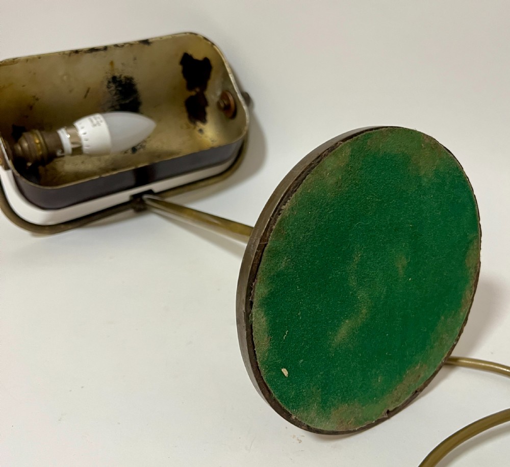 Antique Bankers Lamp View XIII
