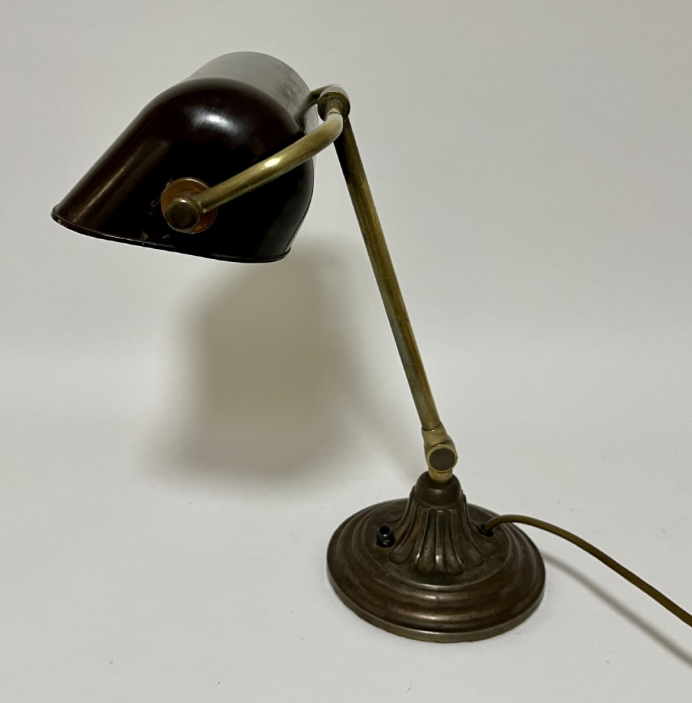 Antique Bankers Lamp View XX