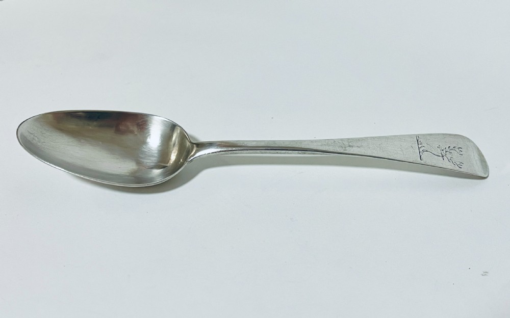 18th Century Irish Silver Serving Spoon View II
