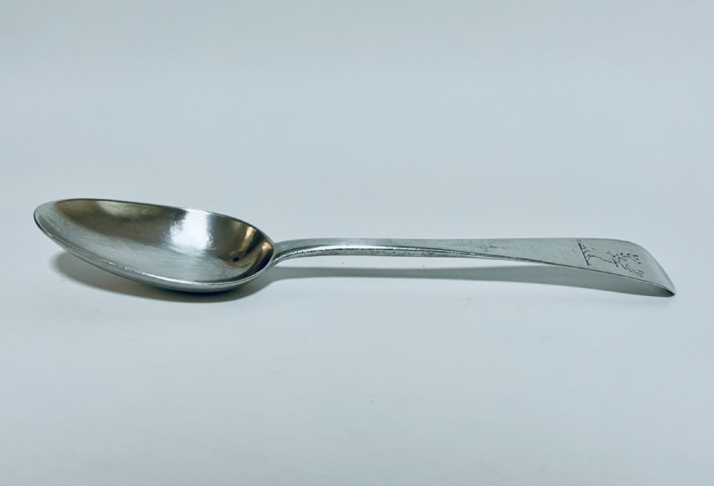 18th Century Irish Silver Serving Spoon View III