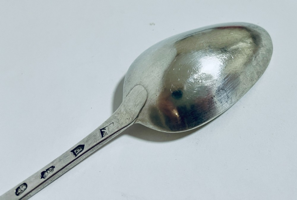 18th Century Irish Silver Serving Spoon View XI