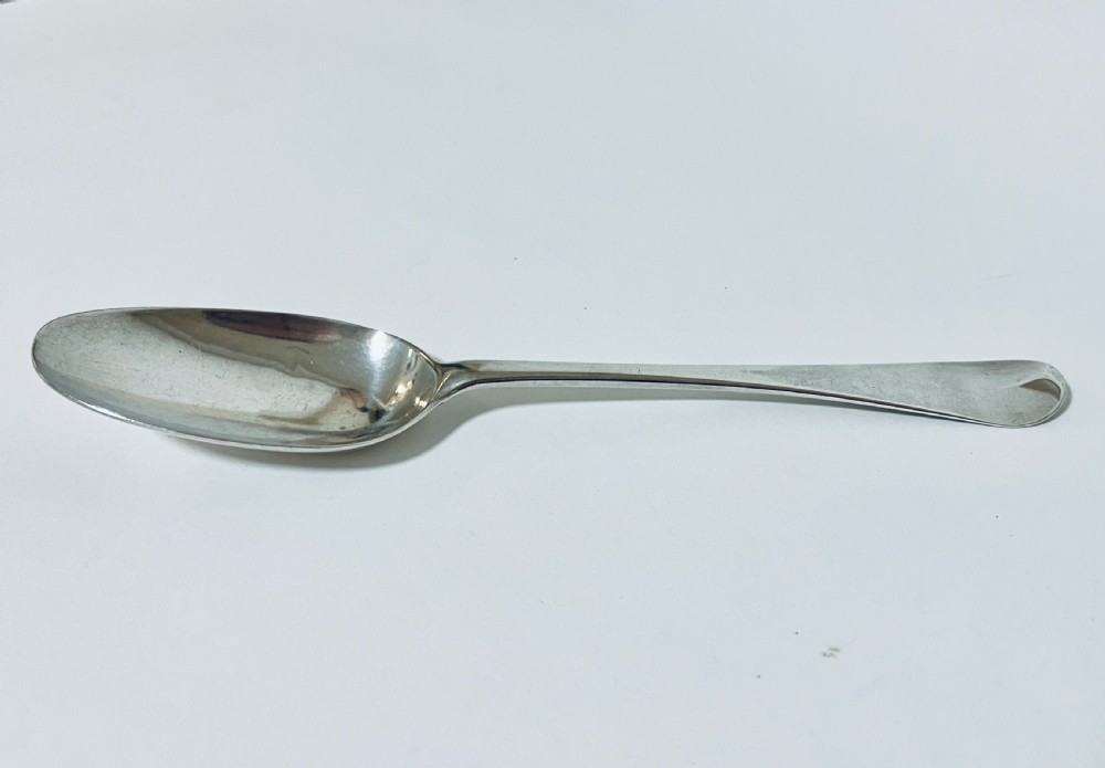 George II Silver Serving Spoon View II