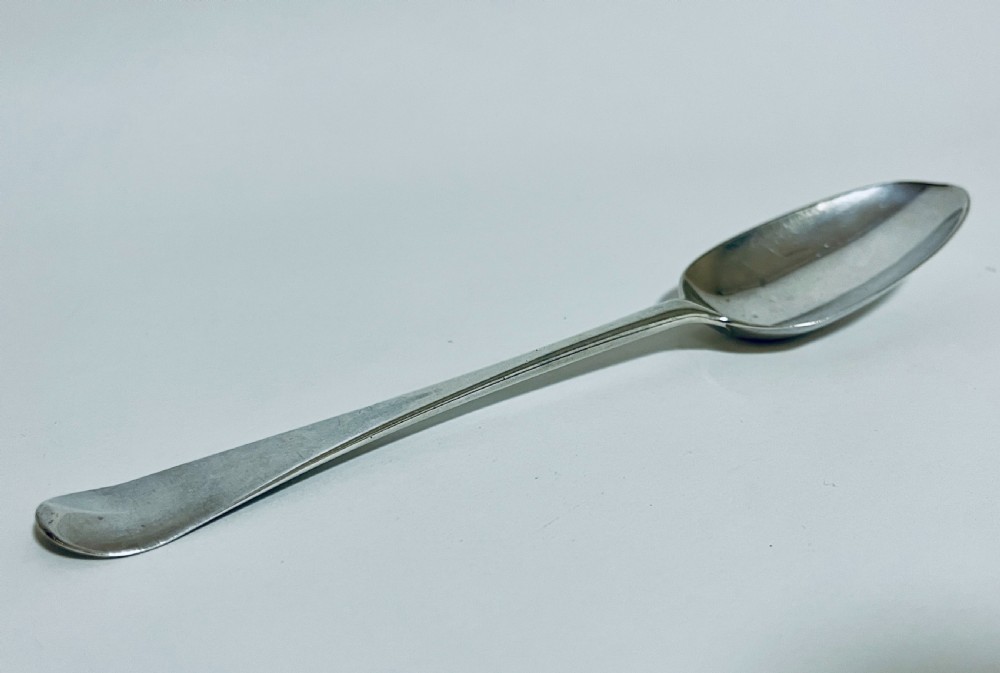 George II Silver Serving Spoon View VI