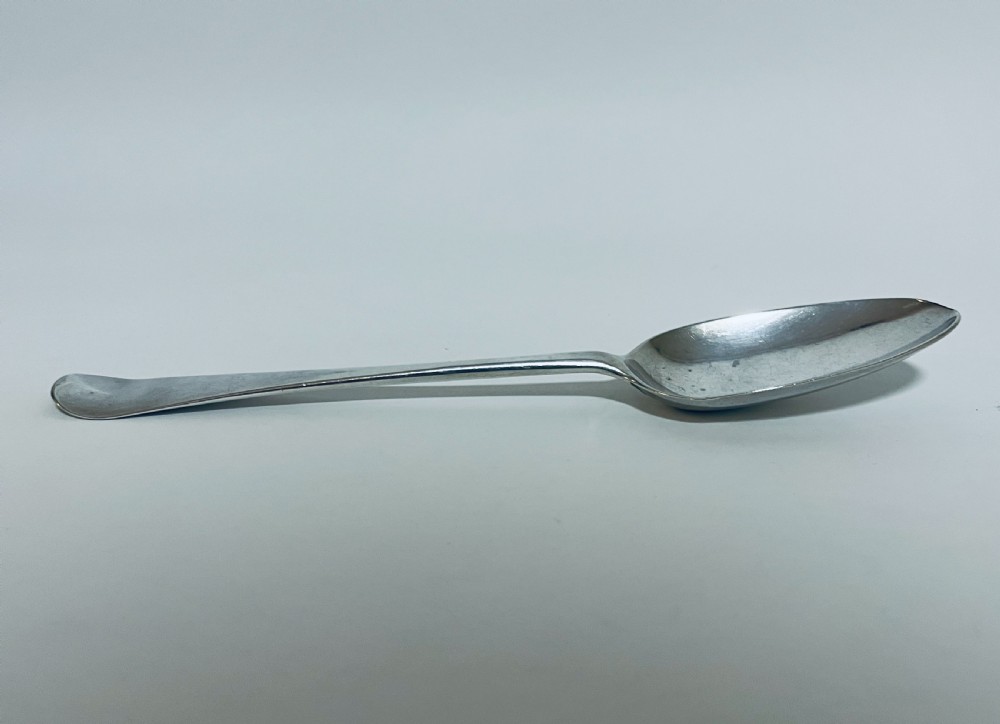 George II Silver Serving Spoon View VII
