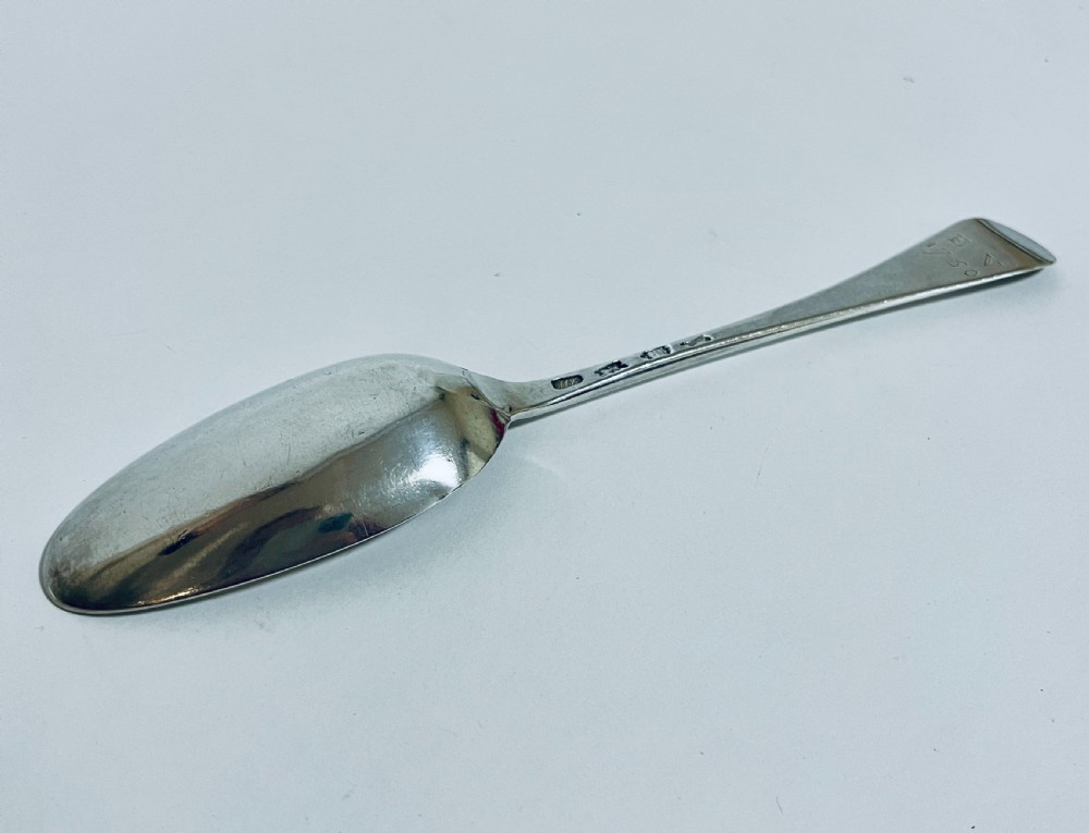 George II Silver Serving Spoon View XV