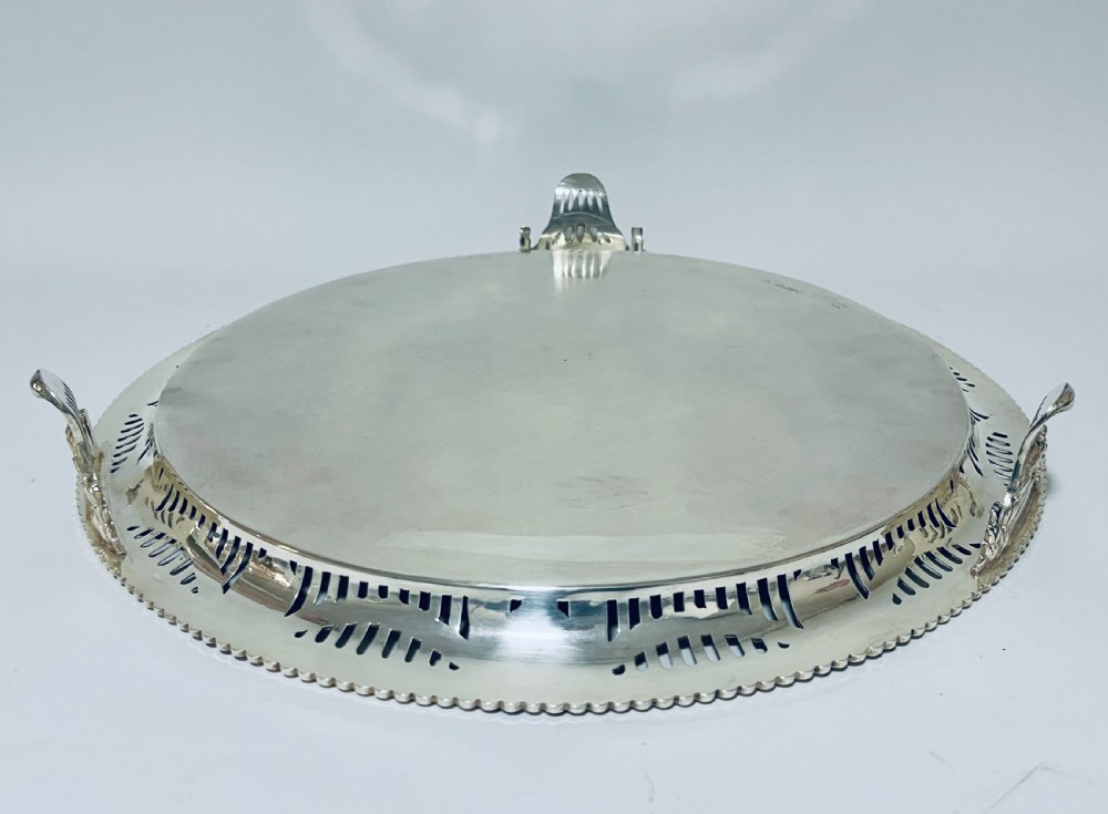 Victorian Silver Salver View VIII