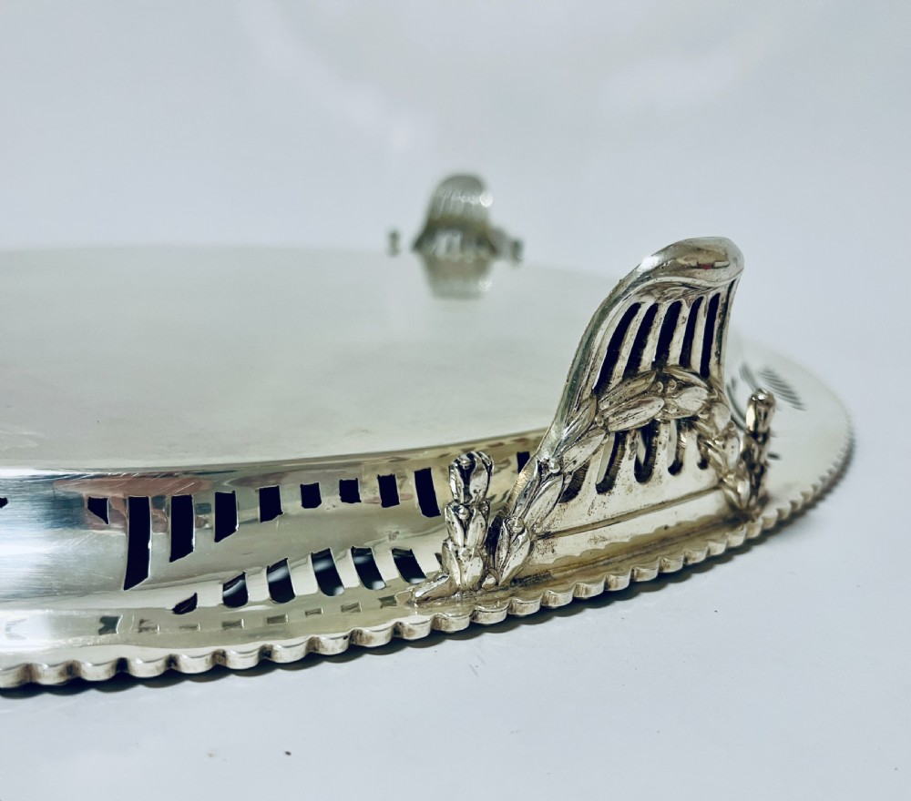 Victorian Silver Salver View XII