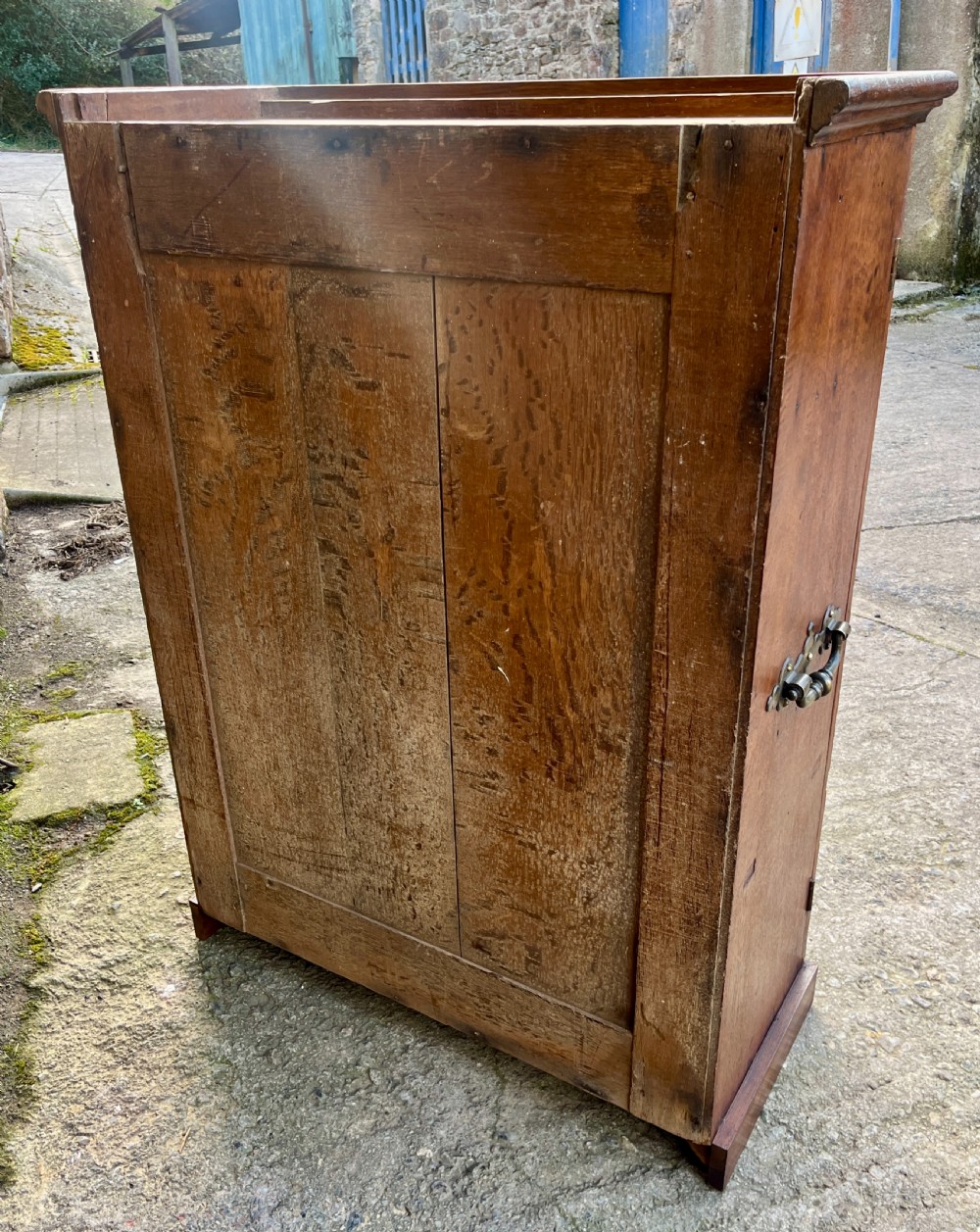 Antique Oak Cupboard View V