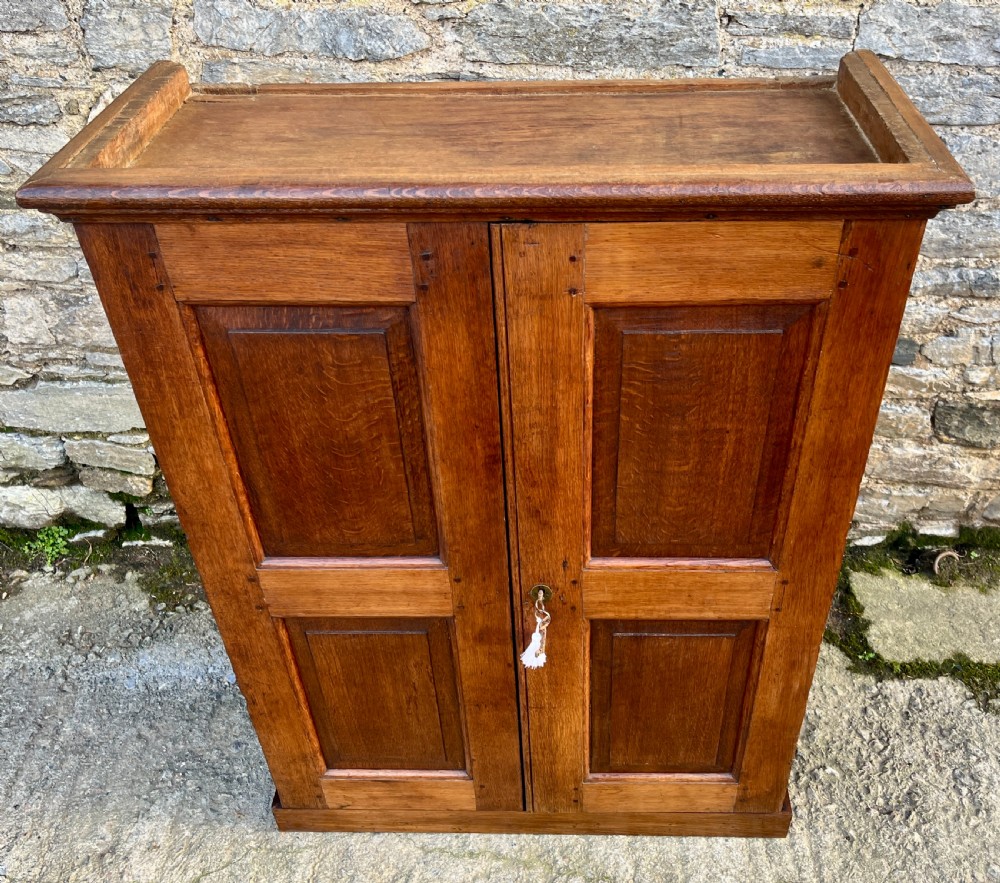 Antique Oak Cupboard View VII