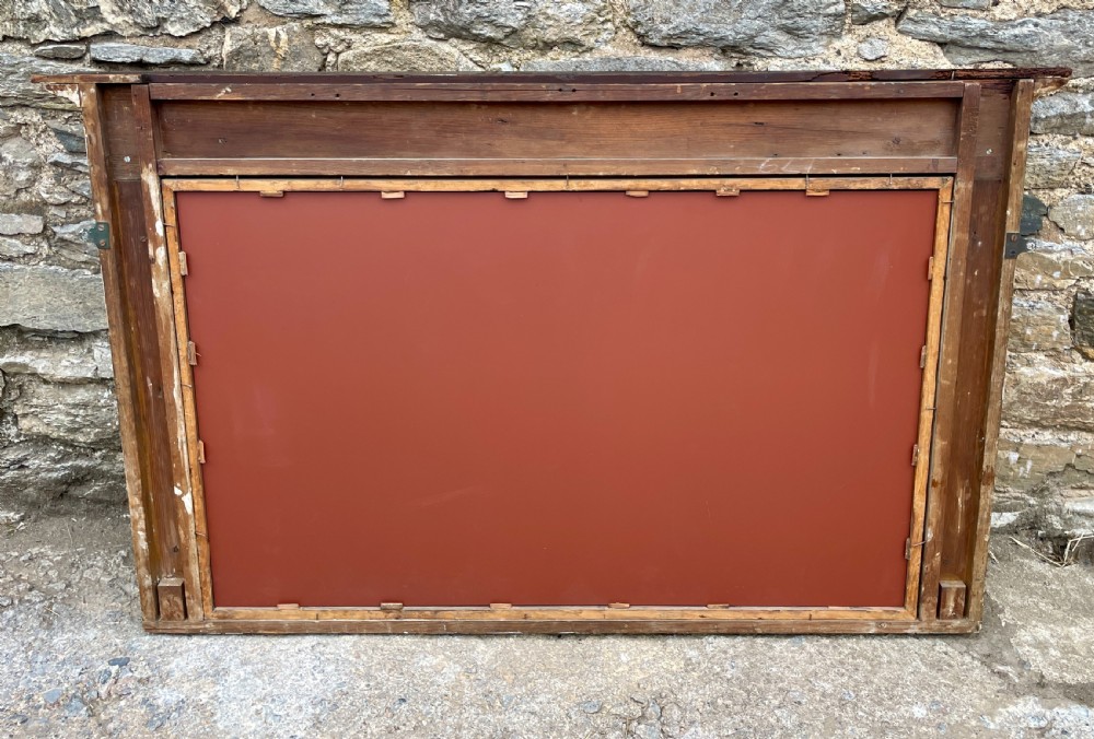 Regency Gilt Overmantel Mirror View XII