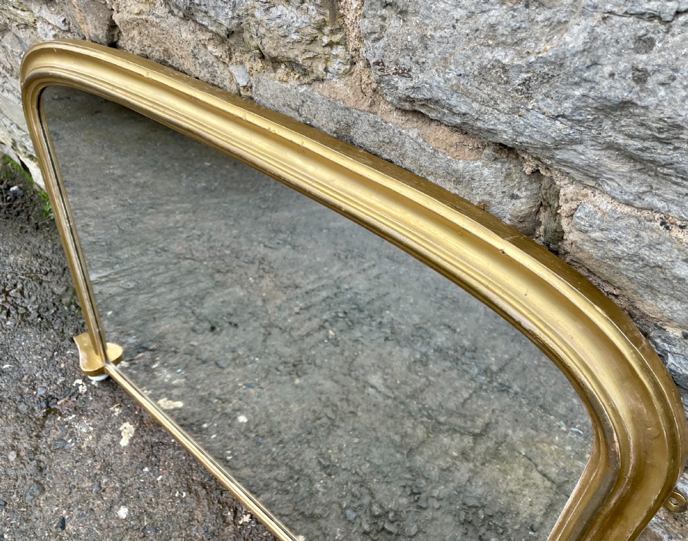 Large Victorian Gilt Overmantel Mirror View IX