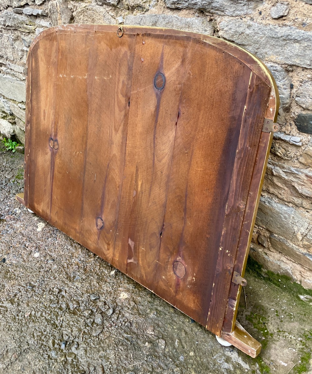 Large Victorian Gilt Overmantel Mirror View XI