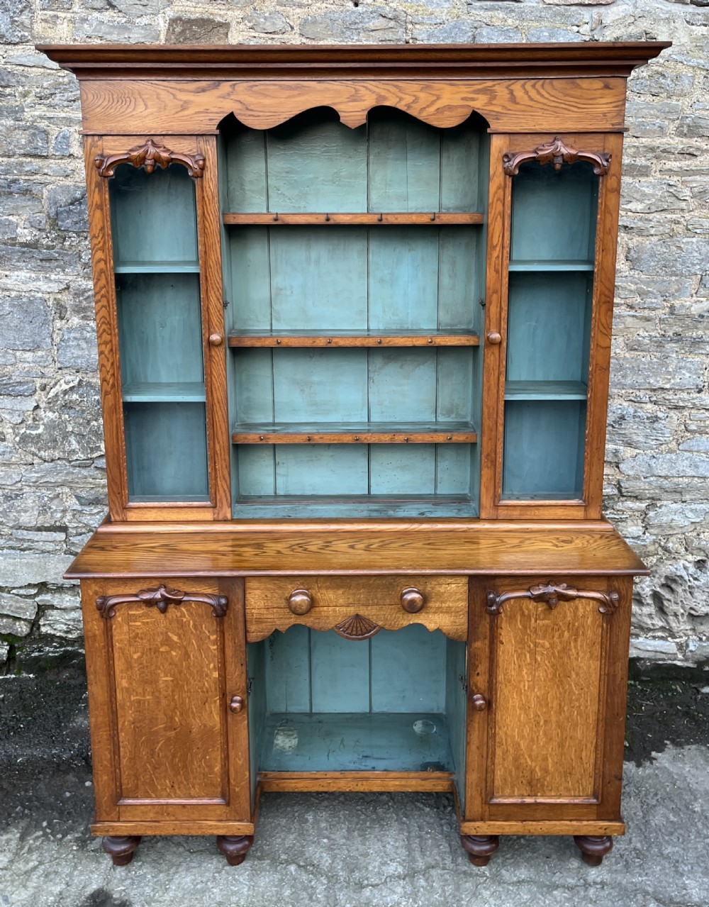 Welsh Oak Dog Kennel Farmhouse Dresser