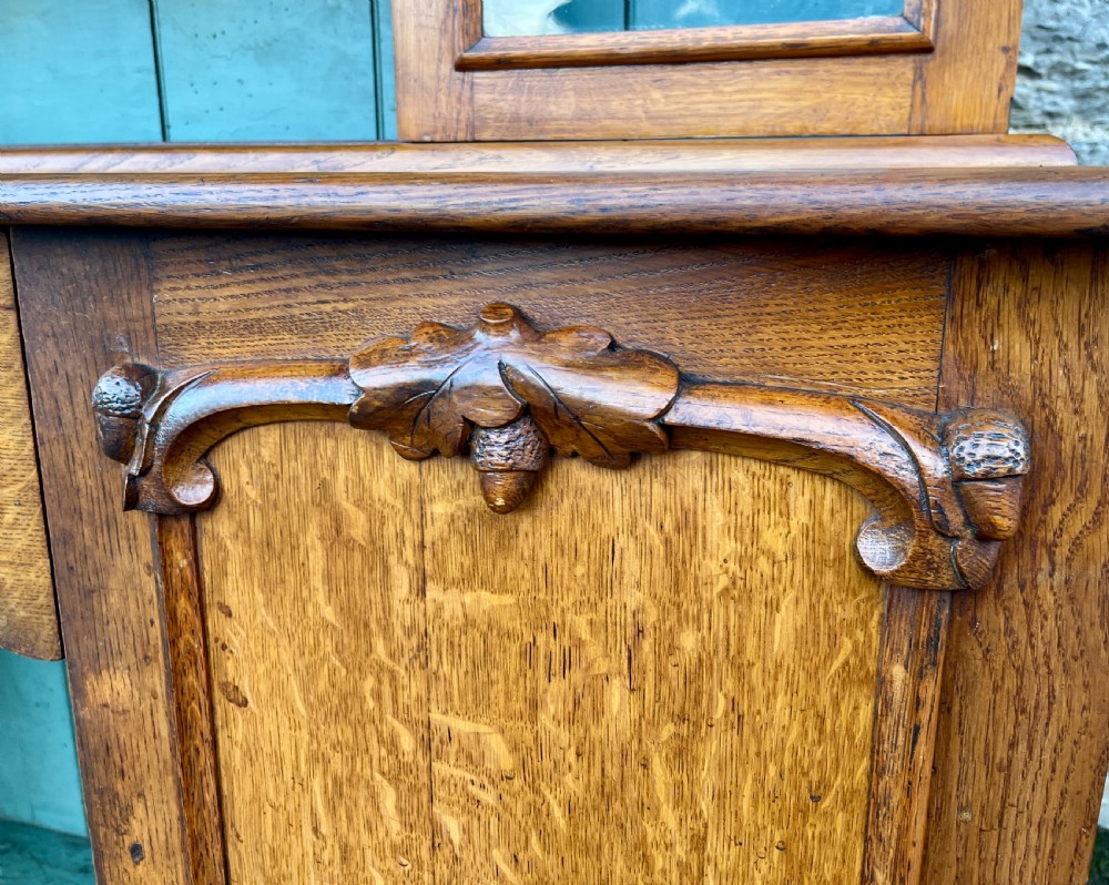 Welsh Oak Dog Kennel Farmhouse Dresser View XVII