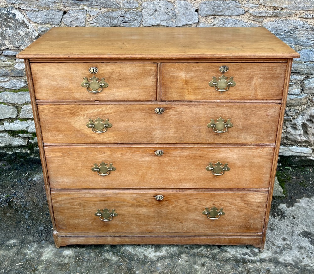 Victorian Ash Chest Of Drawers