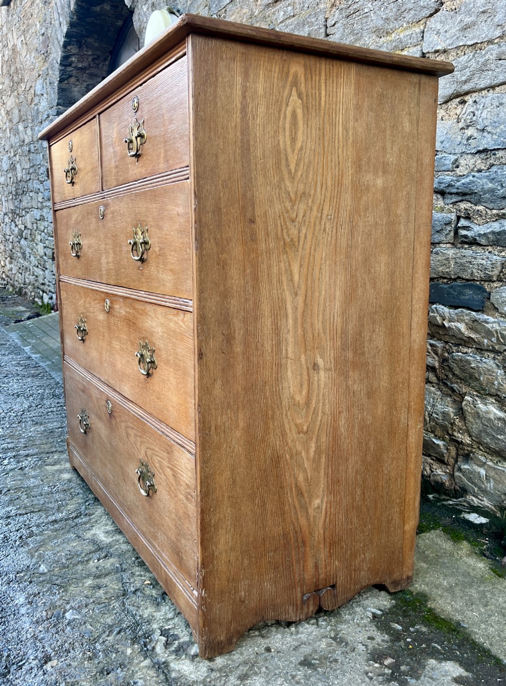 Victorian Ash Chest Of Drawers View IX