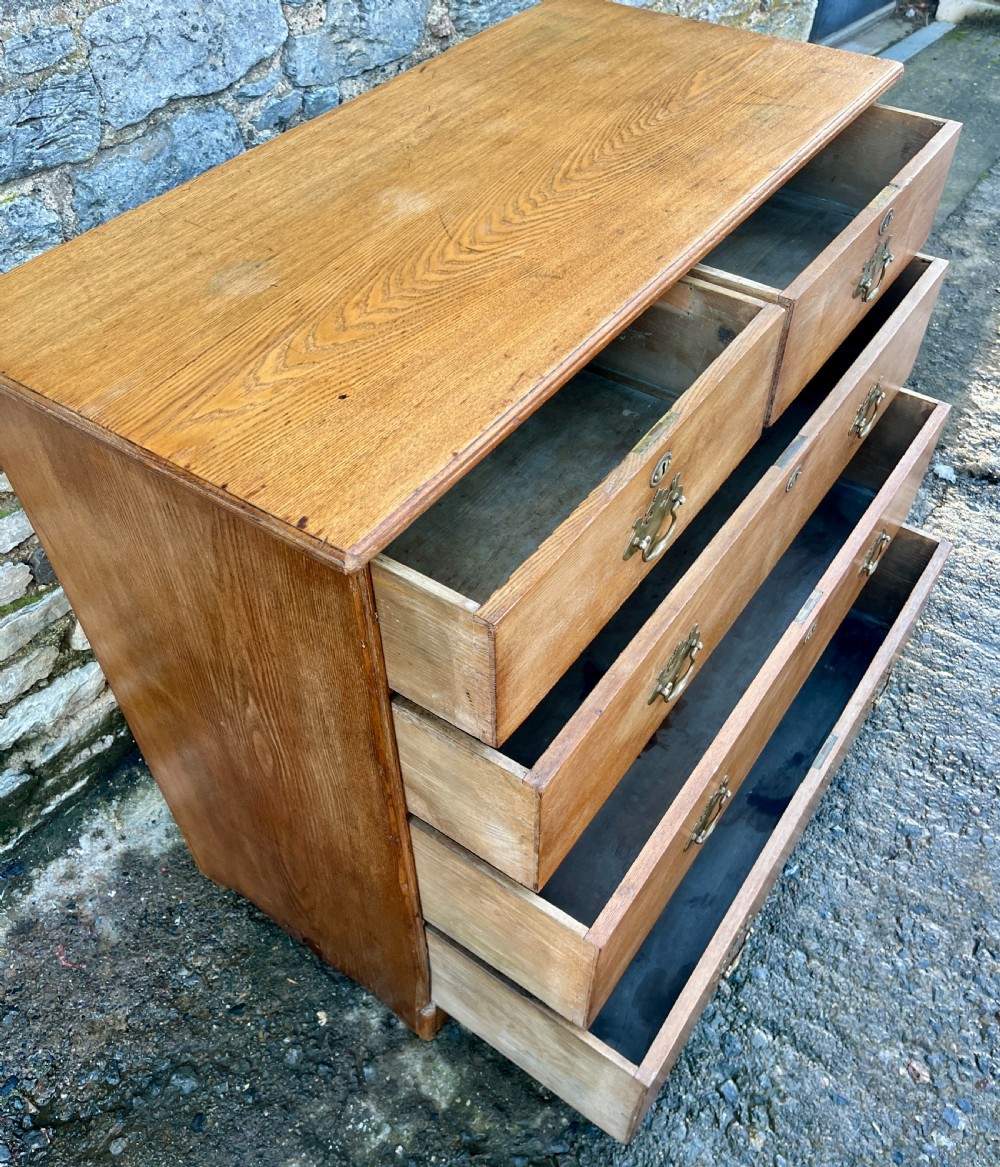 Victorian Ash Chest Of Drawers View XVI