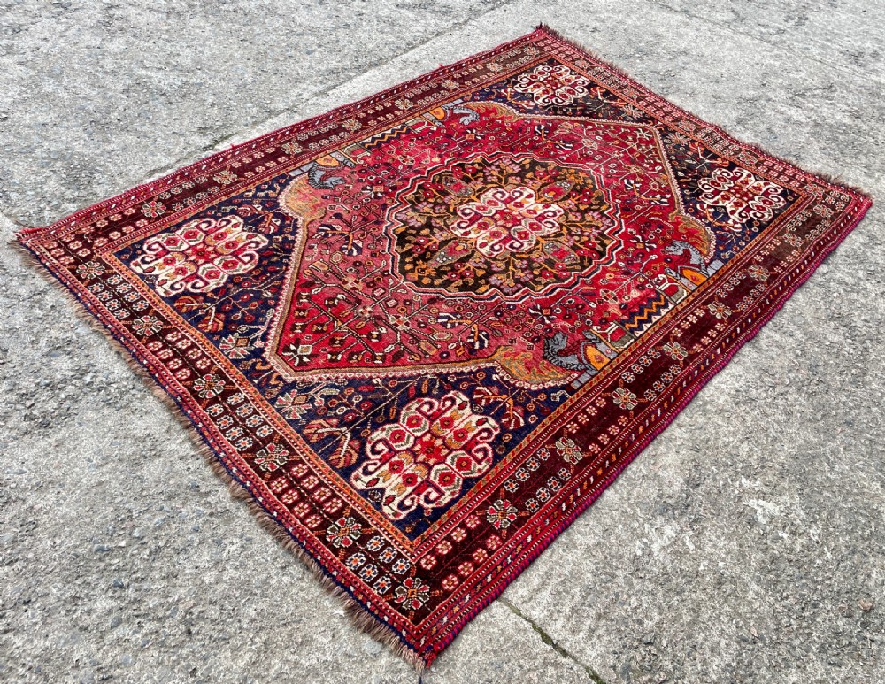 Large Hand Woven Qashqai Rug View II