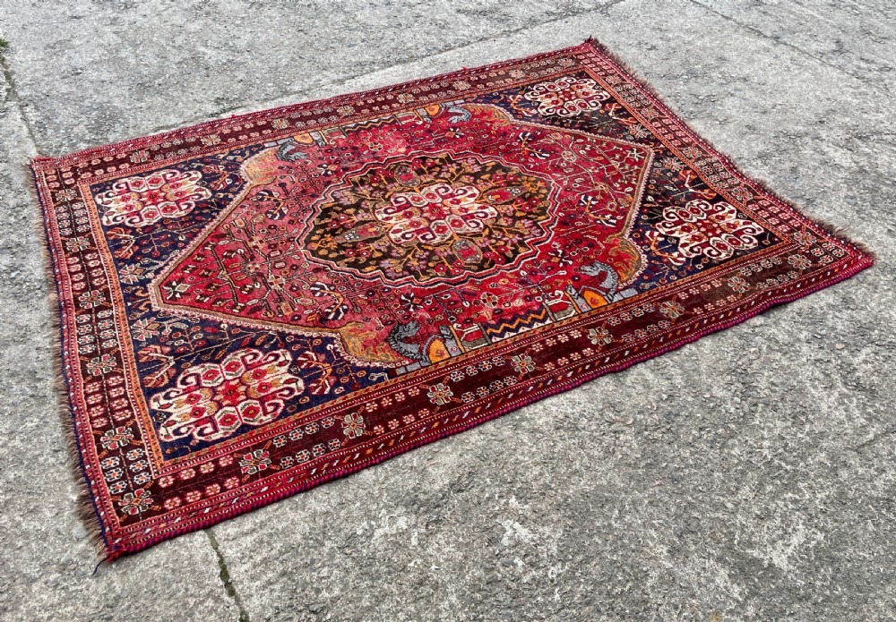 Large Hand Woven Qashqai Rug View III