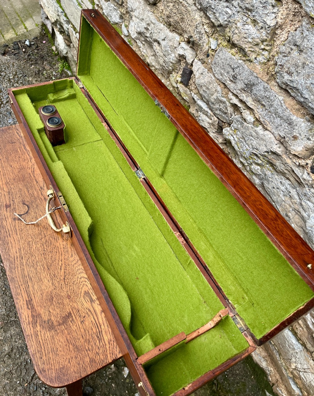 Victorian Mahogany & Brass Library Telescope by Bate of London View XXII