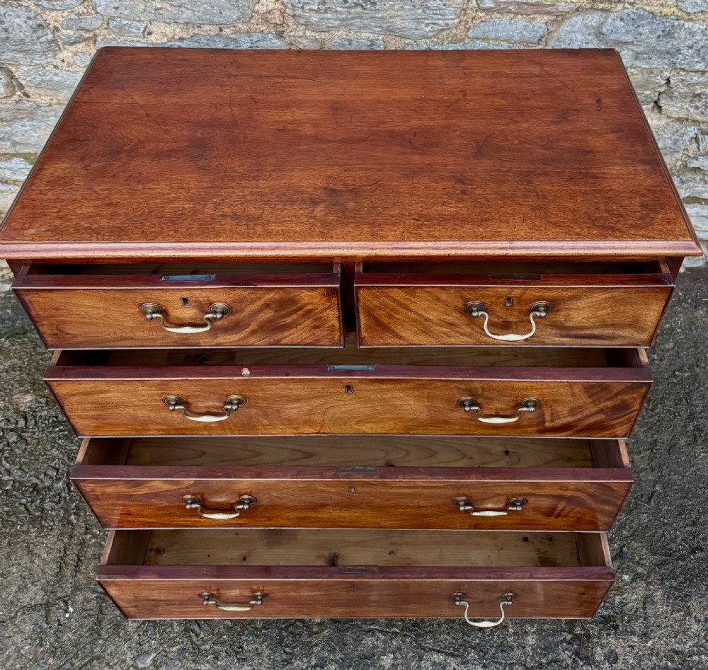 Georgian Mahogany Chest Of Drawers View VI