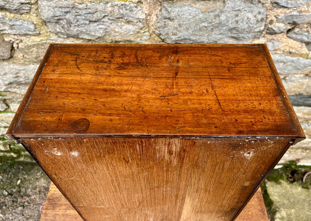 ?Small Antique Walnut Cupboard View XI