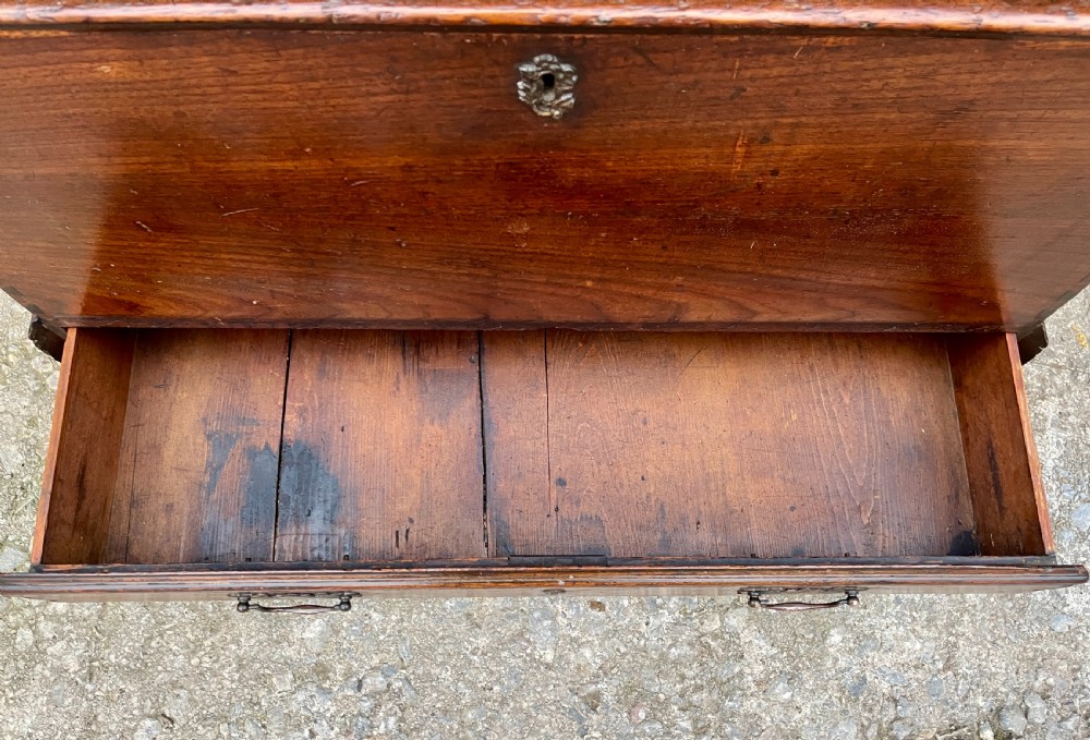 18th Century Oak and Elm Mule Chest View IX