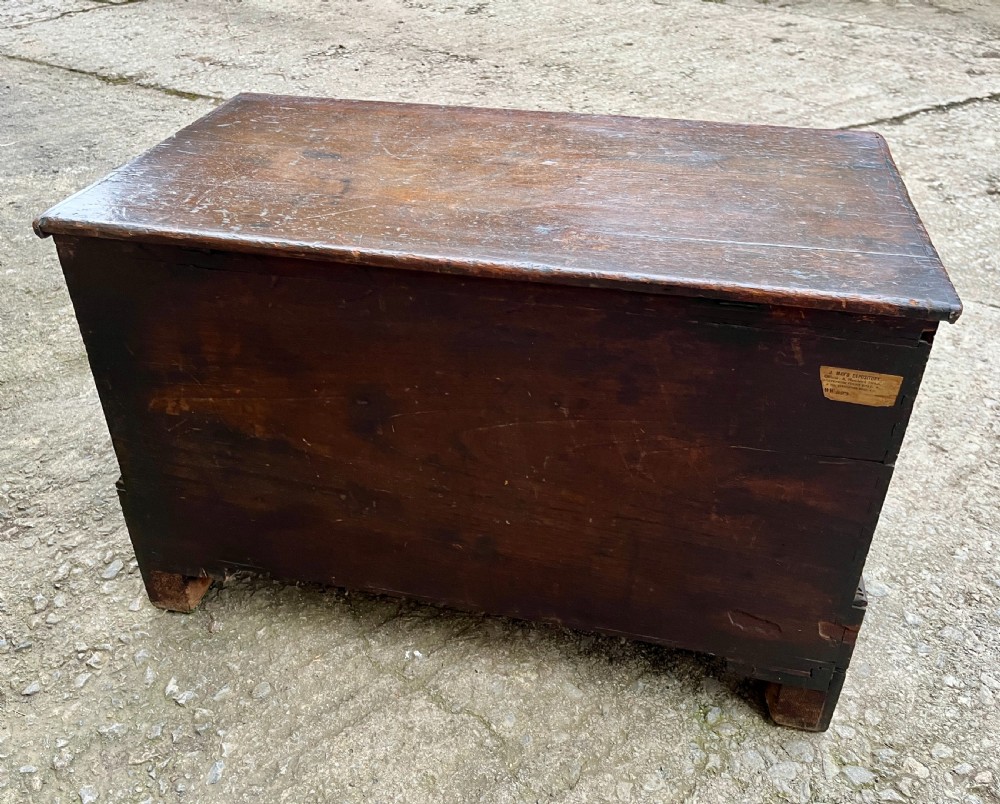 18th Century Oak and Elm Mule Chest View XX