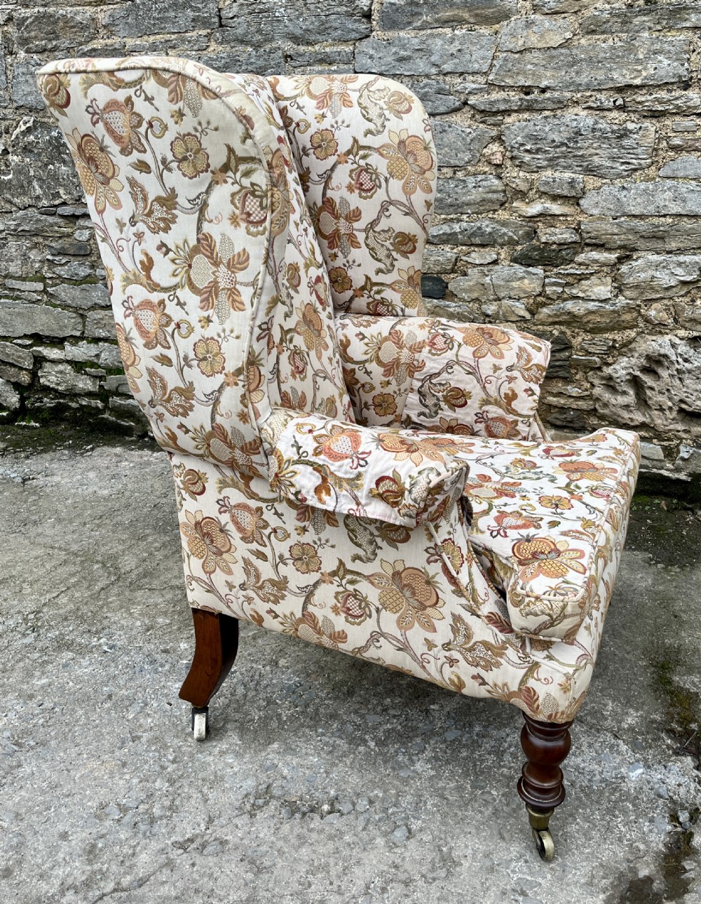 Victorian Wing Armchair View XII