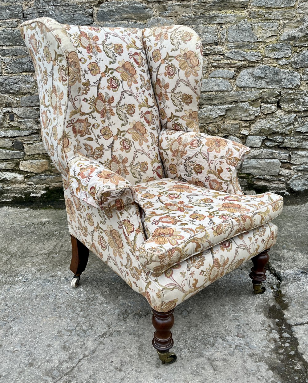 Victorian Wing Armchair View XIII