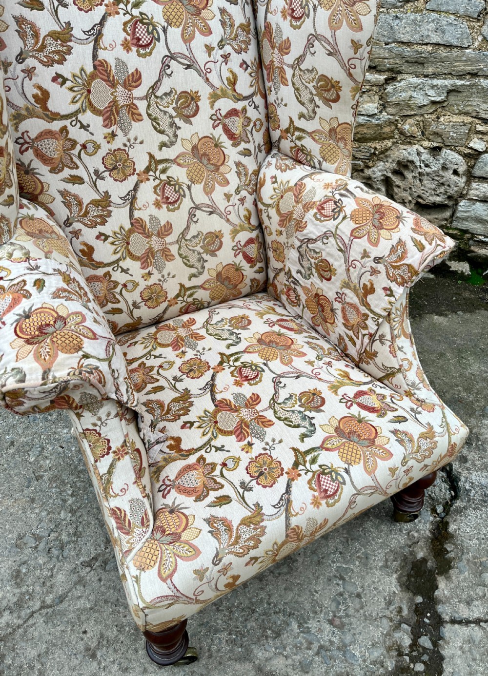 Victorian Wing Armchair View XVIII