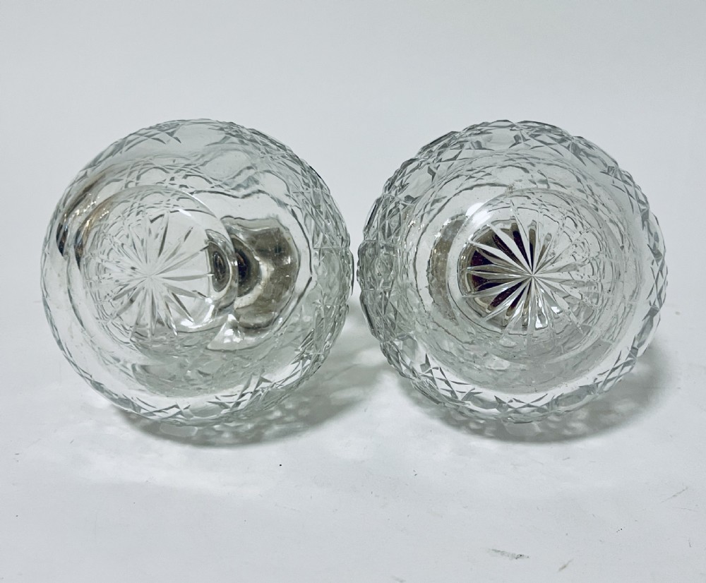 Pair of Tortoiseshell and Silver Scent Bottles View XIV