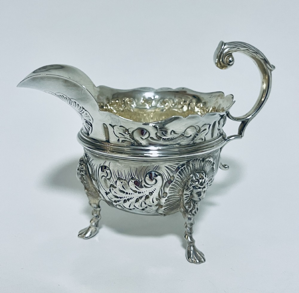 Antique Silver Cream Jug
