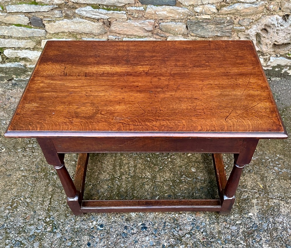 18th Century and Later Oak Side Table View III
