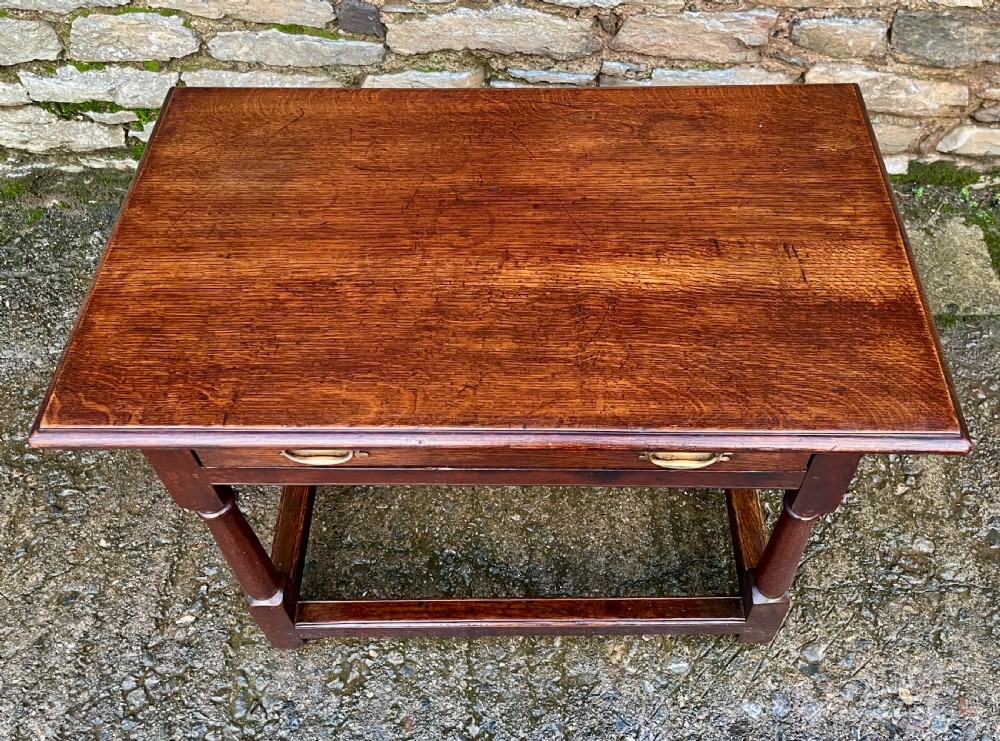 18th Century and Later Oak Side Table View IV