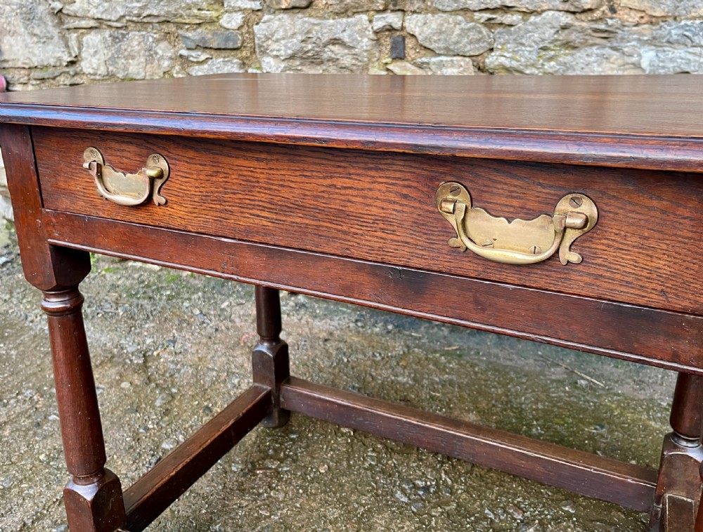 18th Century and Later Oak Side Table View V