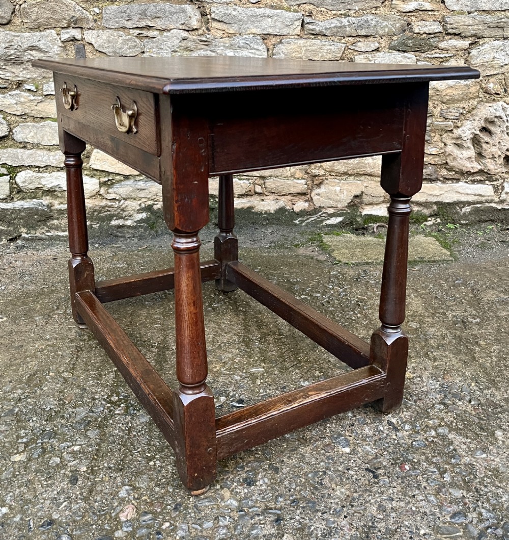 18th Century and Later Oak Side Table View XIII