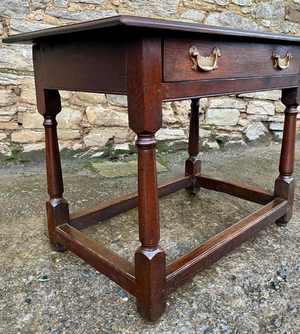 18th Century and Later Oak Side Table View XVII