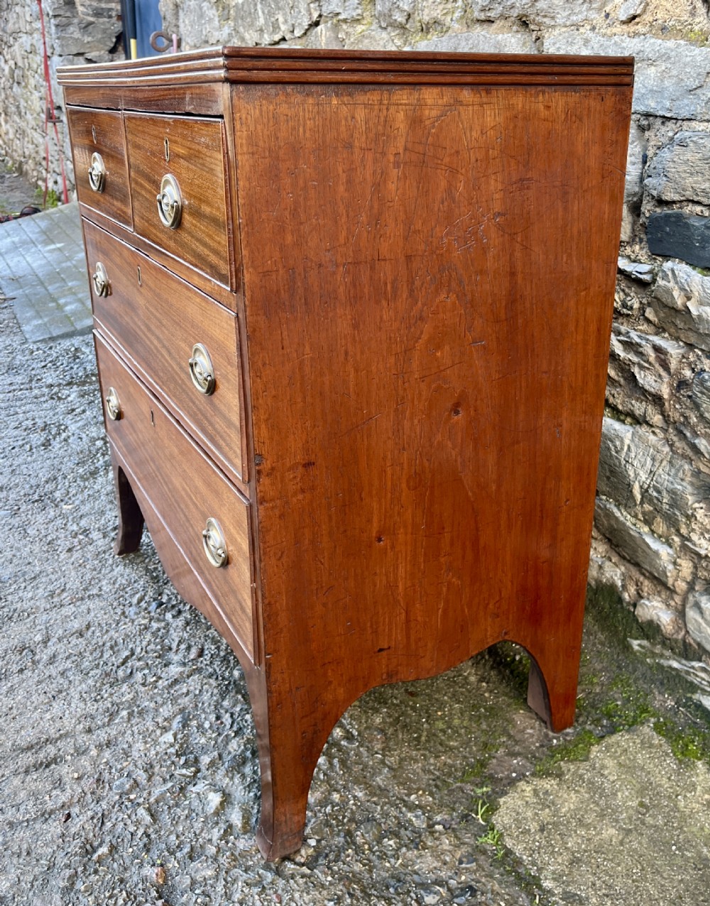 ?Small Regency Mahogany Chest of Drawers View XII