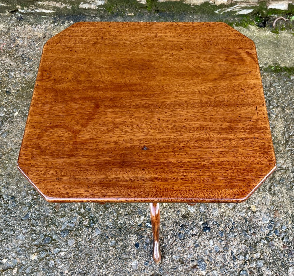 Georgian Mahogany Tilt-Top Table View III